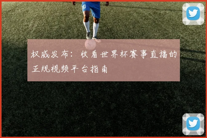 权威发布:收看世界杯赛事直播的正规视频平台指南